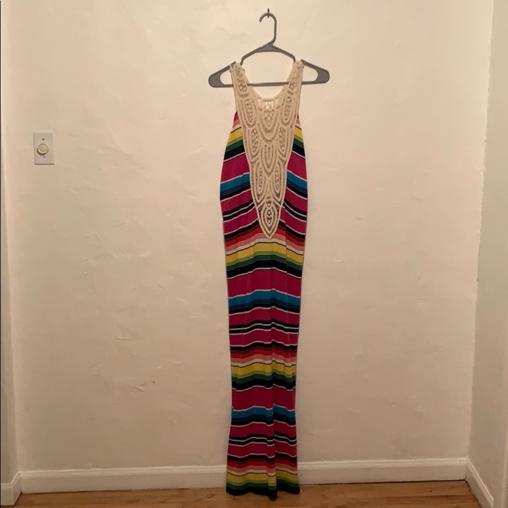 Jens Pirate Booty Serape Crochet Dress